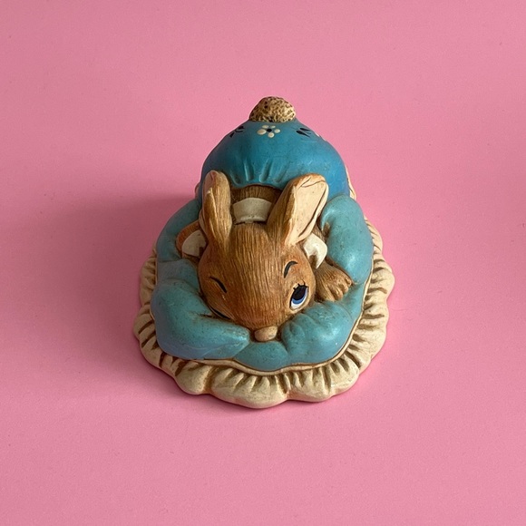 Art | Vintage Pendelfin Dodger Hand Painted Rabbits Made In England ...